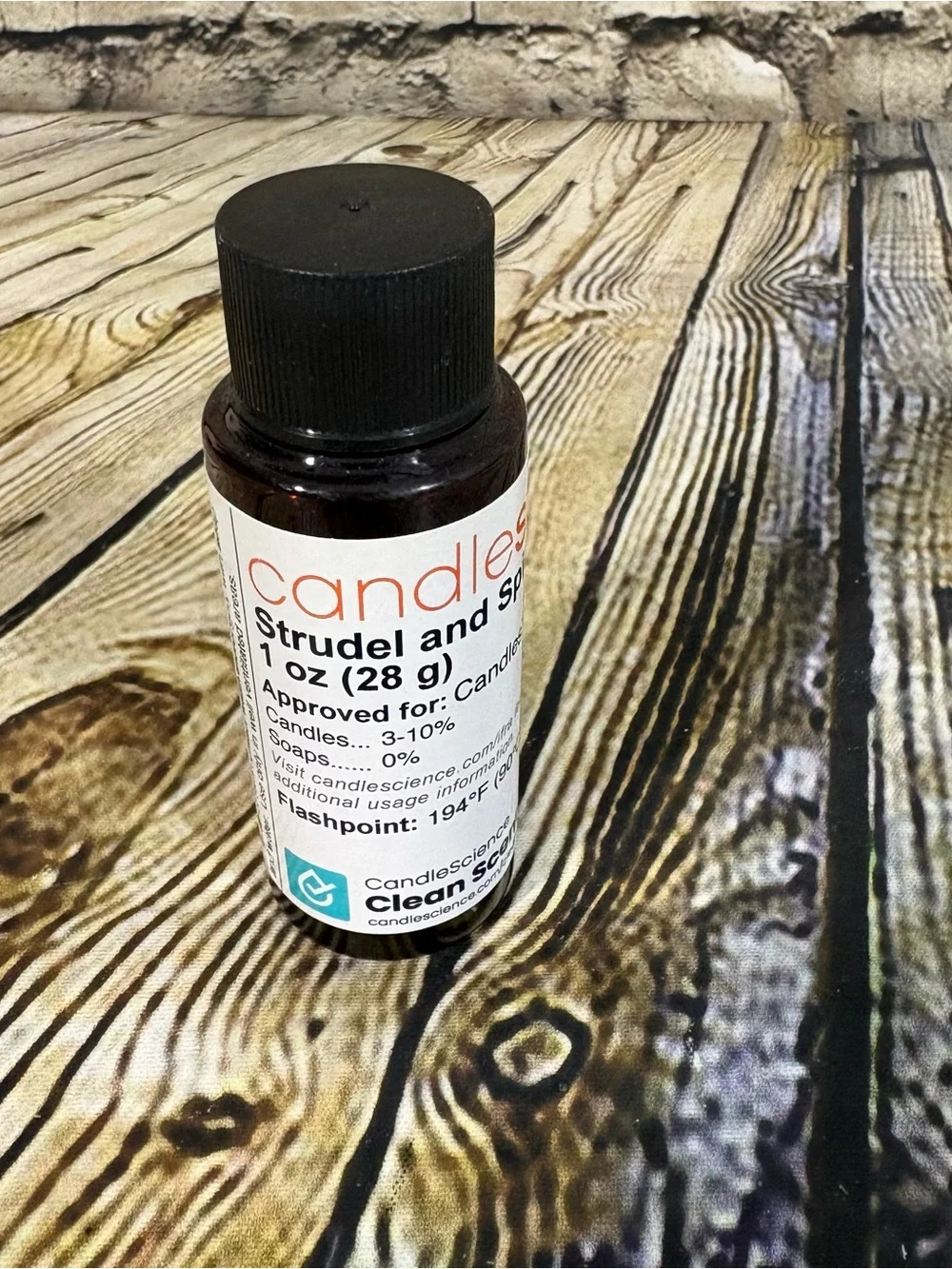 Candlescience Strudel and Spice 1 Oz. Fragrance Oil For Candle & Soap Making